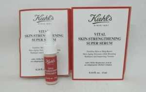 KIEHL'S Vital Skin Strengthening Super Serum Carded 0.14 fl oz Each (LOT OF 2) - Picture 1 of 3