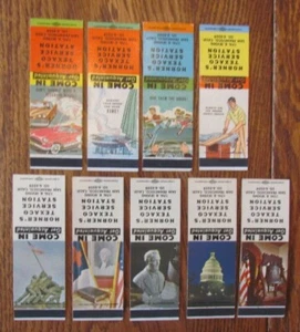 TEXACO GAS STATION MATCHBOOKS: HORNER'S SERVICE (SAN FRANCISCO, CALIFORNIA) -F24 - Picture 1 of 1