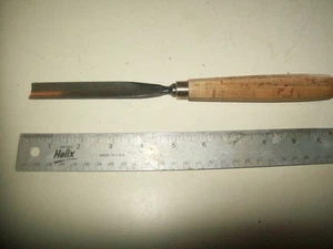 De colección H. Taylor Madera de Bellota Trabajo 5/8" Ancho Gubia 10 1/4" Largo Total Inglaterra - Imagen 1 de 6