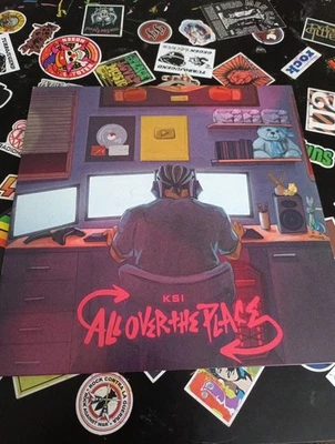 KSI - All Over The Place Vinyl LP Limited Edition Rot 538676781 Hip Hop, Rap - Bild 1 von 4