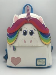 Mini Mochila Unicornio Arco Iris Inside Out Loungefly Parks Disney Nueva con Etiquetas - Imagen 1 de 5