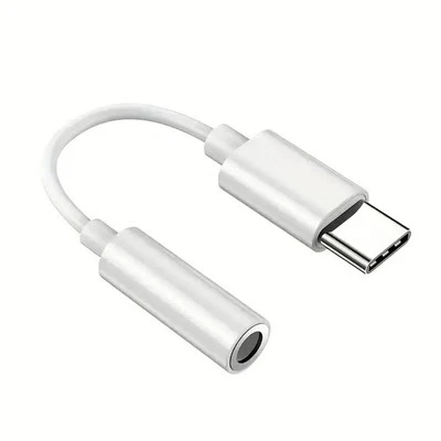 USB Type C to 3.5mm Aux Headphones Adapter Cable - Image 1 of 4