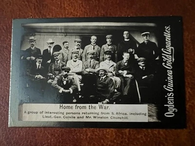 Ogdens Guinea Gold Cigarette Card Home From The War c1901, Excellent Condition - Image 1 of 2