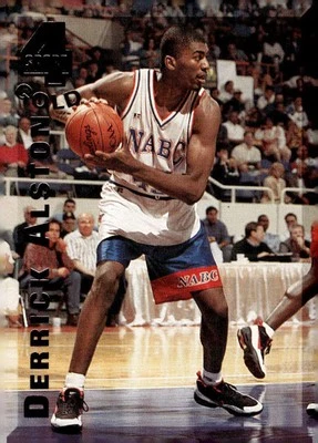 Derrick Alston RC 1994 Classic Four Sport Gold #33 ROOKIE NBA ID:139433 - Image 1 of 2