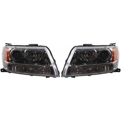 Faro para Suzuki Grand Vitara 2009-2013 lente/carcasa conductor y pasajero Foto 1 de 4