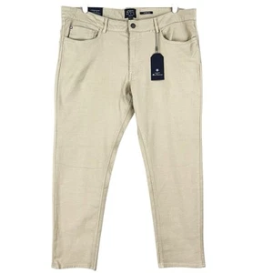 NWT Ben Sherman Men's Slim Fit Stretch Tan Pants Size 38x30 Mid Rise $109.00 - Picture 1 of 14