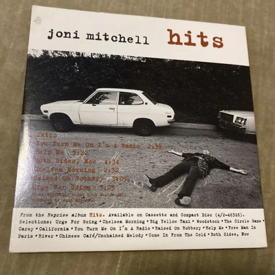 Hits/Misses by Joni Mitchell (Promo CD, 1996, Reprise). Intro Plus 11 Tracks. Foto 1 de 3