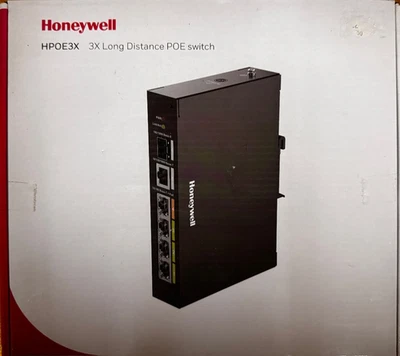Honeywell HPOE3X 3X Long Distance 4-Port PoE Switch - Image 1 of 4