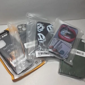 Lot of 5 iPhone 14 Phone Cases NEW Various Styles/Colors - Picture 1 of 10