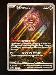 Pokémon TCG Spiritomb 148/132 Mega Evolution - Holo, Illustration Rare - Bild 1 von 3