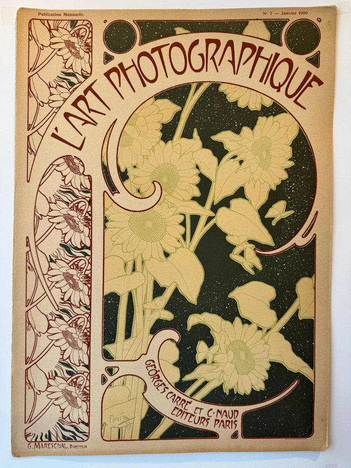 Mucha, l' Art photographique, N°7 Janvier 1900 - Photo 1/1