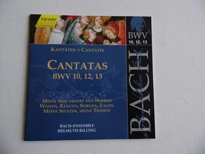 Bach - Cantatas BWV - 10, 12, 13 - Helmuth Rilling - CD (4). - Foto 1 di 2