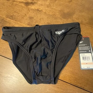 New Speedo Men's Solid Solar 1" Swim Racing Brief 28" 7300165 - Picture 1 of 6