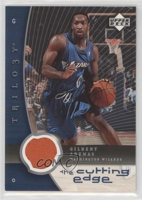 2005-06 Upper Deck Trilogy The Cutting Edge Jersey Gilbert Arenas #CE-GA - Image 1 of 2