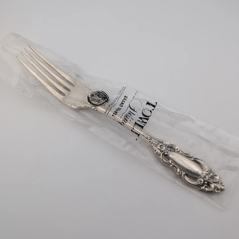 Towle Grand Duchess Sterling Silver Place Fork - 7 5/8" - New in Package - Image 1 of 3