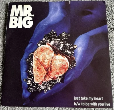 MR BIG- Just Take My Heart. 7” Soft Rock Vinyl Single. 1992. - Image 1 of 3