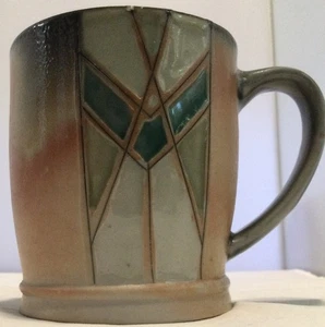 BKD Handlose Keramik Bonnie Bravo Christliche Keramik Stainglass Stil Becher - Bild 1 von 12