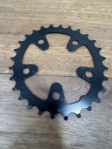 Vintage Shimano BIOPACE Chainring 28 Tooth 74 BCD 28t Black - Picture 1 of 3