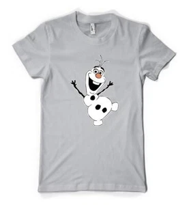 Camiseta Olaf Snoman Frozen Hielo Adorable Divertida Navidad Personalizada Unisex Adulto - Imagen 1 de 20