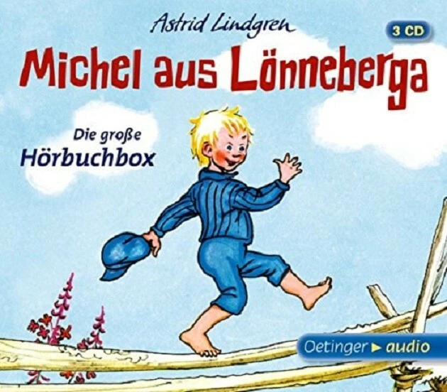 ASTRID LINDGREN - MICHEL AUS LÖNNEBERGA-DIE GROßE HÖRBUCHBOX  3 CD NEW  - Image 1 of 1