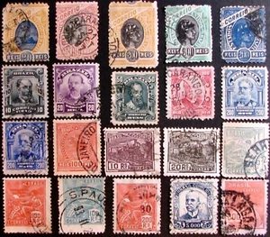 1897-1959 BRAZIL #114-890: F/VF vintage collection of 49 all-different - Picture 1 of 3