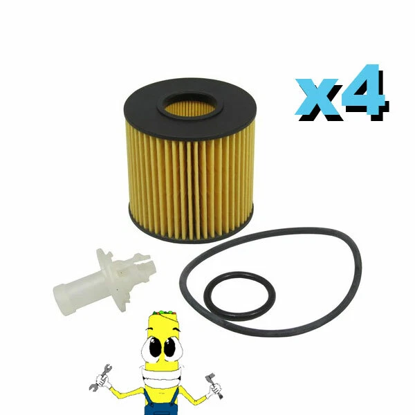 Premium Oil Filter for Lexus GS300 2018-2019 2.0L Engine 4 Pack - Image 1 of 1