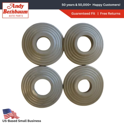 Escudos de manivela de ventana y puerta Plymouth Chrysler Chevrolet 1930-1960 nuevo de stock Foto 1 de 3