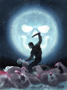 ESAD RIBIC - Tavola originale Illustration for "V/H/S" movie poster - Picture 1 of 1