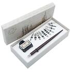 hhhouu Calligraphy Set for Beginners Quill Pen and Ink Set Fancy Pens with Black