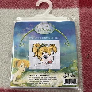 Disney Tinker bell - Anchor Counted Cross Stitch Kit. - Picture 1 of 2