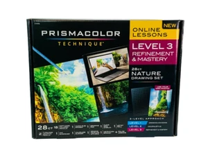 NEW Prismacolor Technique LEVEL 3 REFINEMENT & MASTERY 28 PC SET +ONLINE LESSONS - Picture 1 of 2