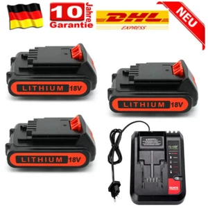 18V 7,0 Ah Für BLACK+DECKER Akku Lithium BL2018 BL1318 BL4018 BL1518 LBXR20 3Ah - Bild 1 von 28