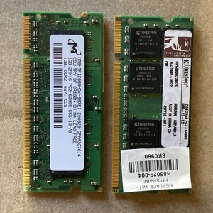 Genuine OEM HP part #485033-004 2+1( 3 GB RAM ) combined memory See Pictures - Picture 1 of 6