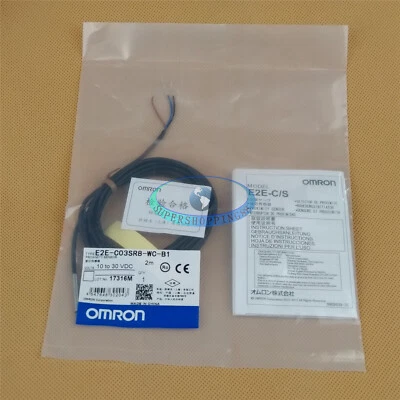 ONE NEW OMRON E2E-C03SR8-WC-B1 PROXIMITY SWITCH - Image 1 of 3