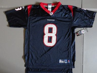 Nueva con etiquetas $50 RTL Azul Houston Texans #8 Matt Schaub NFL Camiseta de Fútbol Juvenil L 14-16 Foto 1 de 4