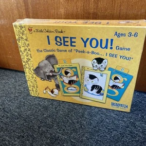 *New Sealed* A Little Golden Book I See You! Card Game Peek-a-Boo... I See You! - Picture 1 of 5