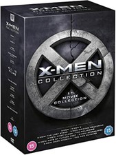 X-Men 10 Movie Collection NEW PAL 10-DVD Box Set Bryan Singer Hugh Jackman