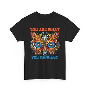 Butterfly Graphic Tee Women’s Aesthetic Oversized T-Shirt Trendy Retro Cute - Picture 1 of 10