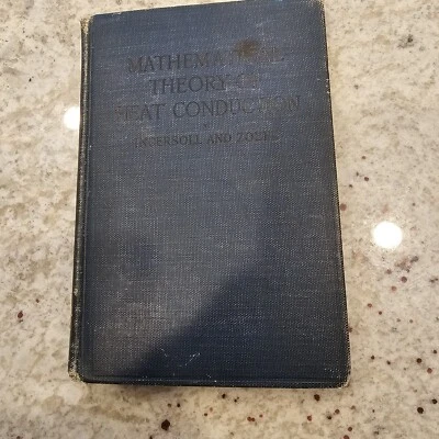 Mathematical Theory Of Heat Conduction Signed By Physicist Arthur Gordon Webster - Image 1 of 4