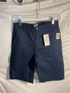 Boys Old Navy Built in Flex Navy Blue shorts Size 16 School Uniform New #38 - Picture 1 of 4