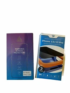 Apple Iphone 13/13 Pro Screen Protector Bundle 1 Privacy Power Theory 1 Hiwill - Picture 1 of 2
