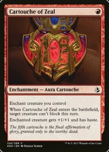 4 Cartouche of Zeal 4x x4 - NM - Hour of Devastation - SPARROW MAGIC mtg - Picture 1 of 1