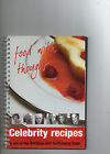Food With Thought Celebrity Recipes Cookery Book