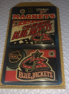 Wincraft Sports -Columbus blue jackets, Magnets/ Pack of Two (2) New/Sealed - Foto 1 di 4
