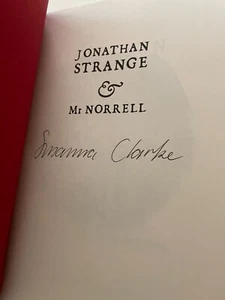 Susanna Clarke: Jonathan STrange & Mr. Norrell, signed 1st HB w/DJ - Picture 1 of 12