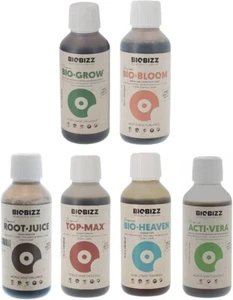 BioBizz Nutrients Range - Decanted - 30ml/100ml/250ml/1 Litre/ 5 Litres - Picture 1 of 13