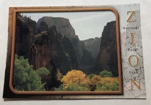Parco Nazionale di Zion Utah. Cartolina postale (C3) - Foto 1 di 2