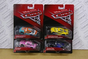 Disney Pixar Cars 3 2017 Carded Murray, Cruz, Reb and Jackson - Set of 4 - Picture 1 of 3
