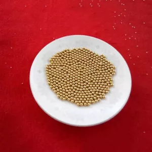 0.5mm/1mm/1.5mm/2mm/2.5mm/3mm/3.5mm Brass Copper Industry Solid Ball Bearing - Picture 1 of 3