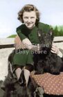 WW2 Picture Photo Eva Braun and Her Dog 5935